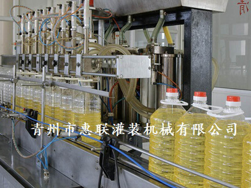 全自動潤滑油灌裝機 全自動潤滑油灌裝機